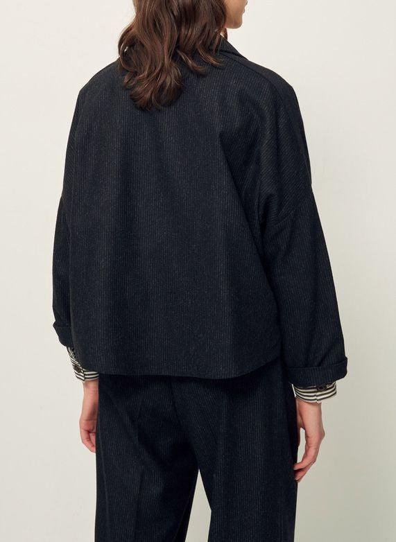 WILTONIA CHEMISE AMPLE StoneBlack