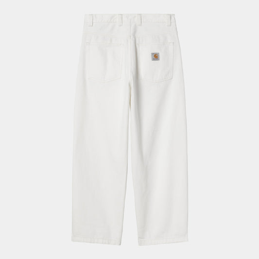 Jean Carhartt Wip BRANDON DENIM PANT White Rinsed