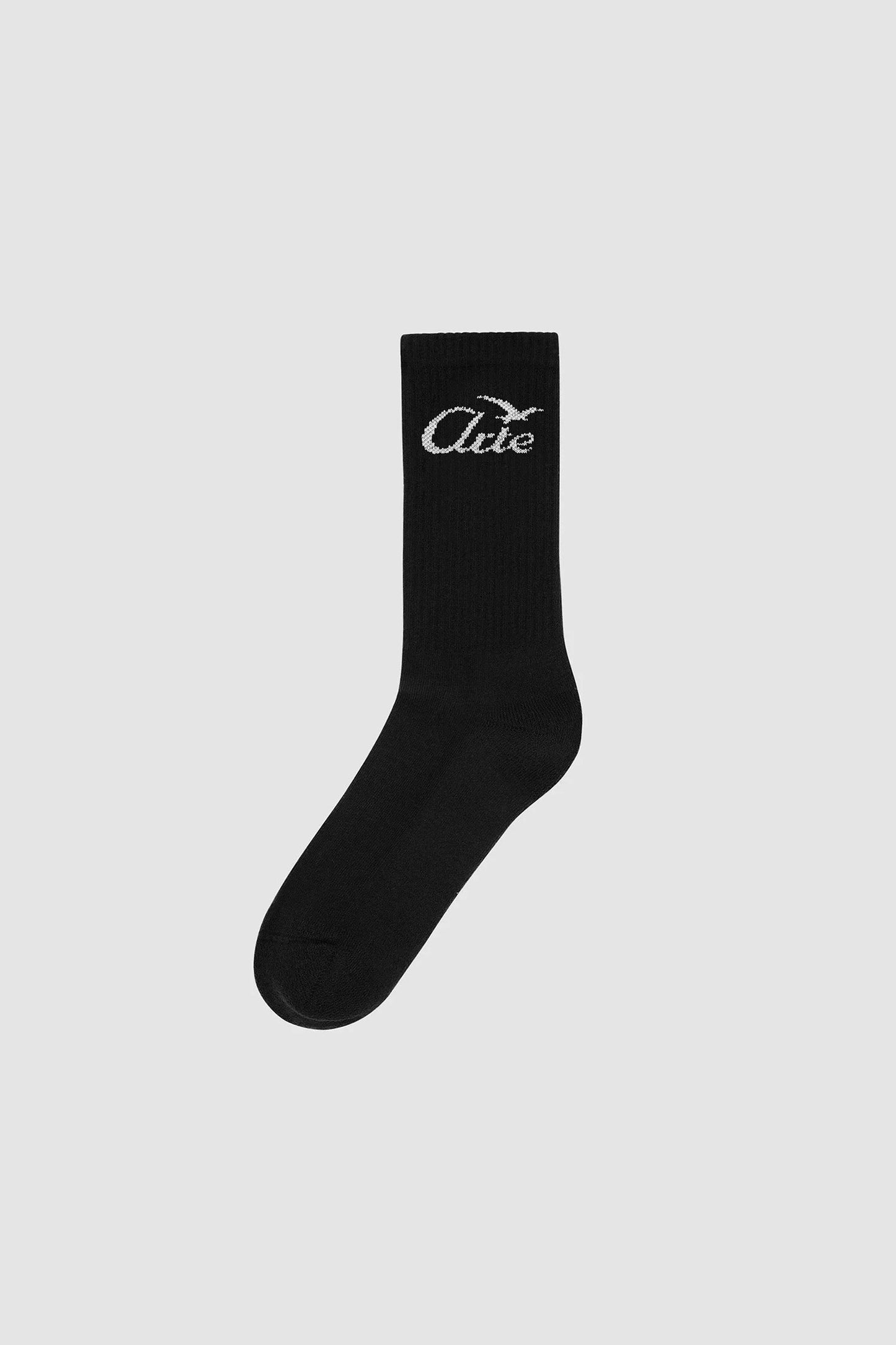 Bird Logo Socks Black