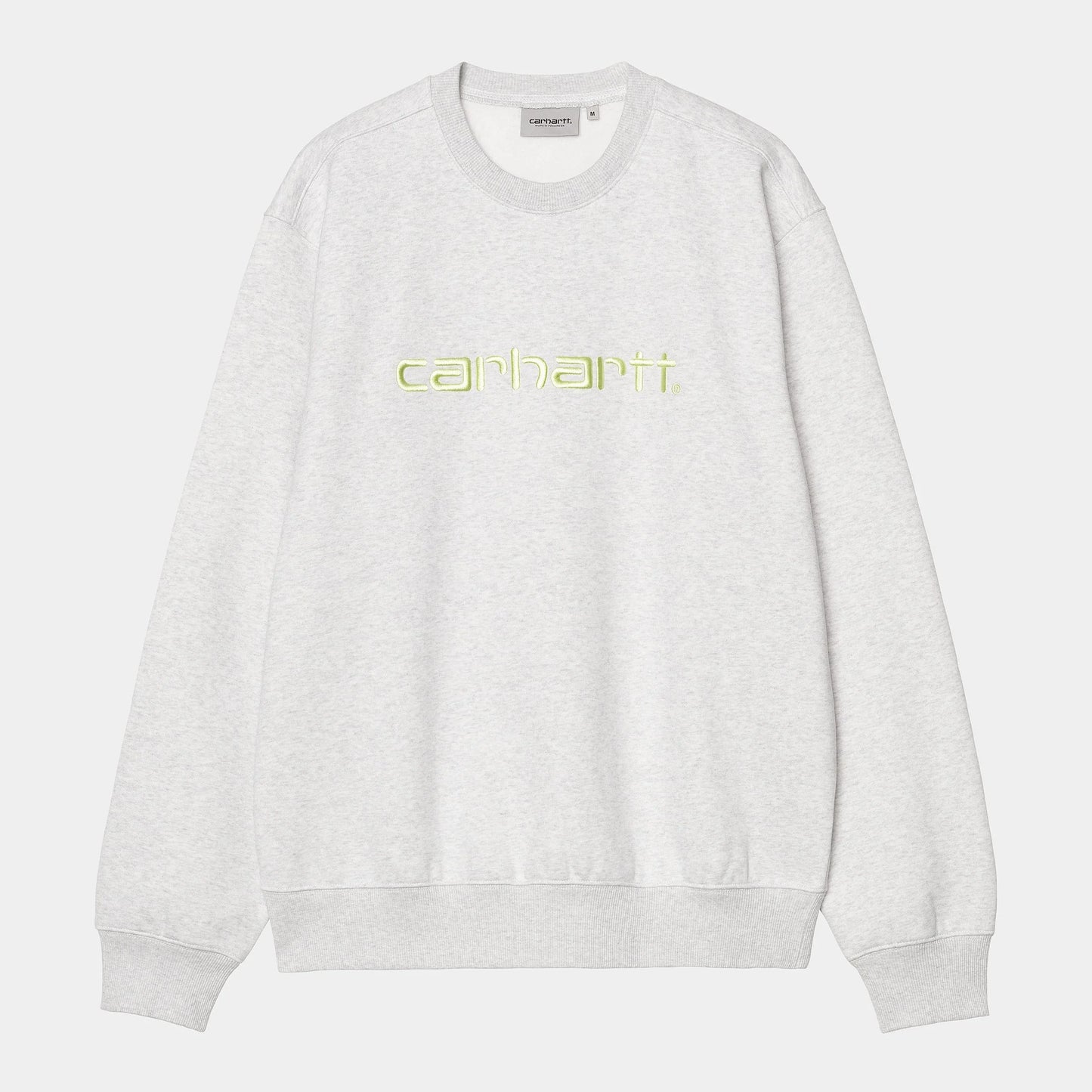 Pull Carhartt Wip CARHARTT SWEAT Ash Grey Air Green