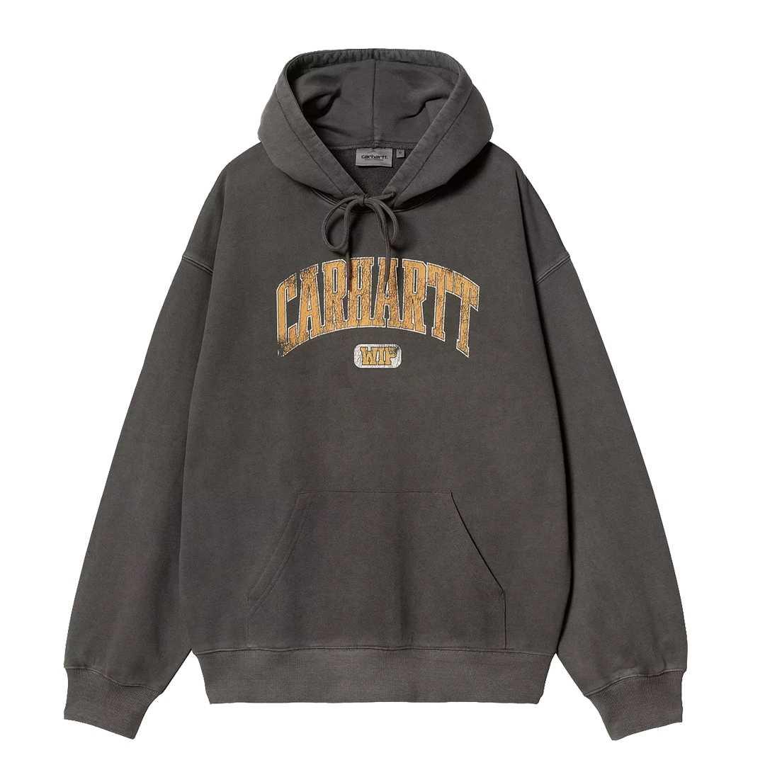 LIBRARY HOODED SWEAT Black