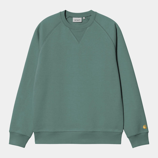 Pull Carhartt Wip CHASE SWEAT Silver Pine — Carhartt wip