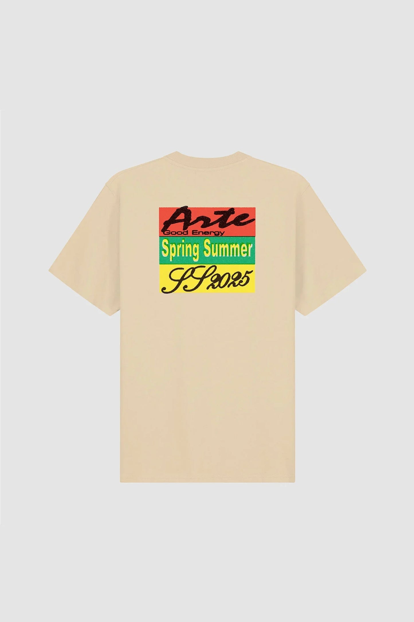 MULTICOLOR PRINT S/S TEE Cream