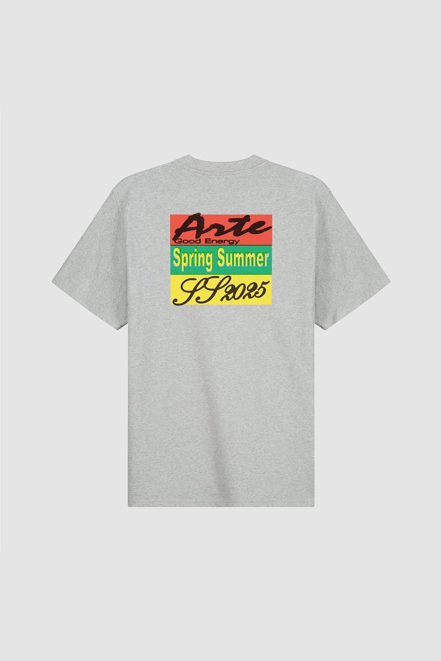 MULTICOLOR PRINT S/S TEE Grey