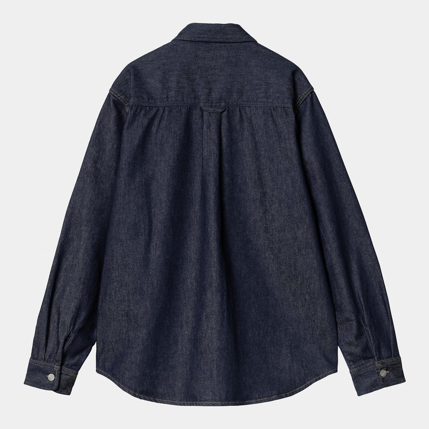 Veste Carhartt Wip HARVEY SHIRT JACKET Blue Rinsed