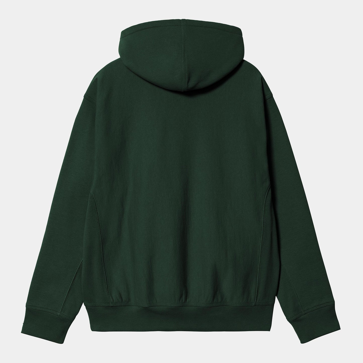 HOODED AMERICAN SCRIPT SWEAT Conifer