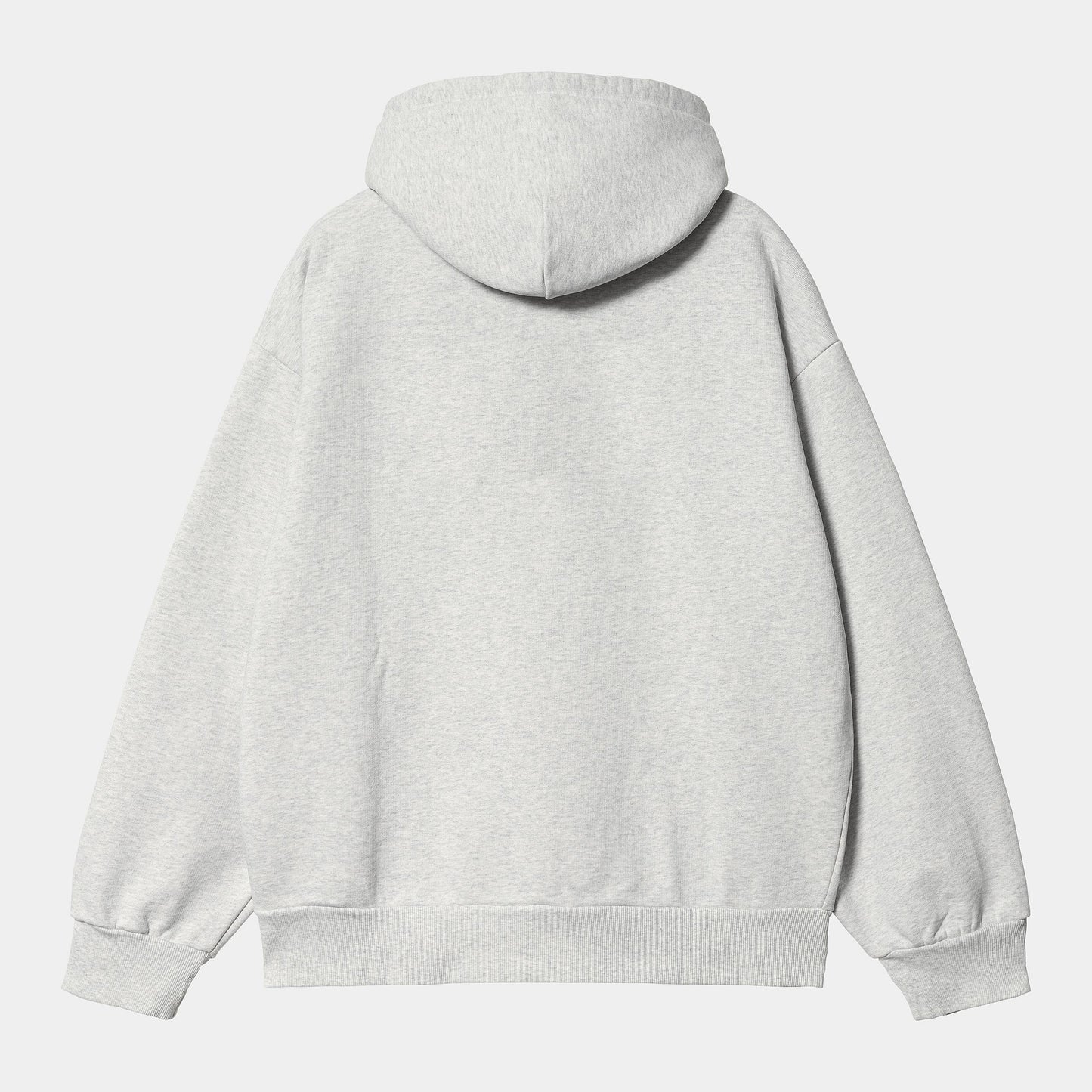 HOODED CARHARTT SWEAT Ash Grey Air Green