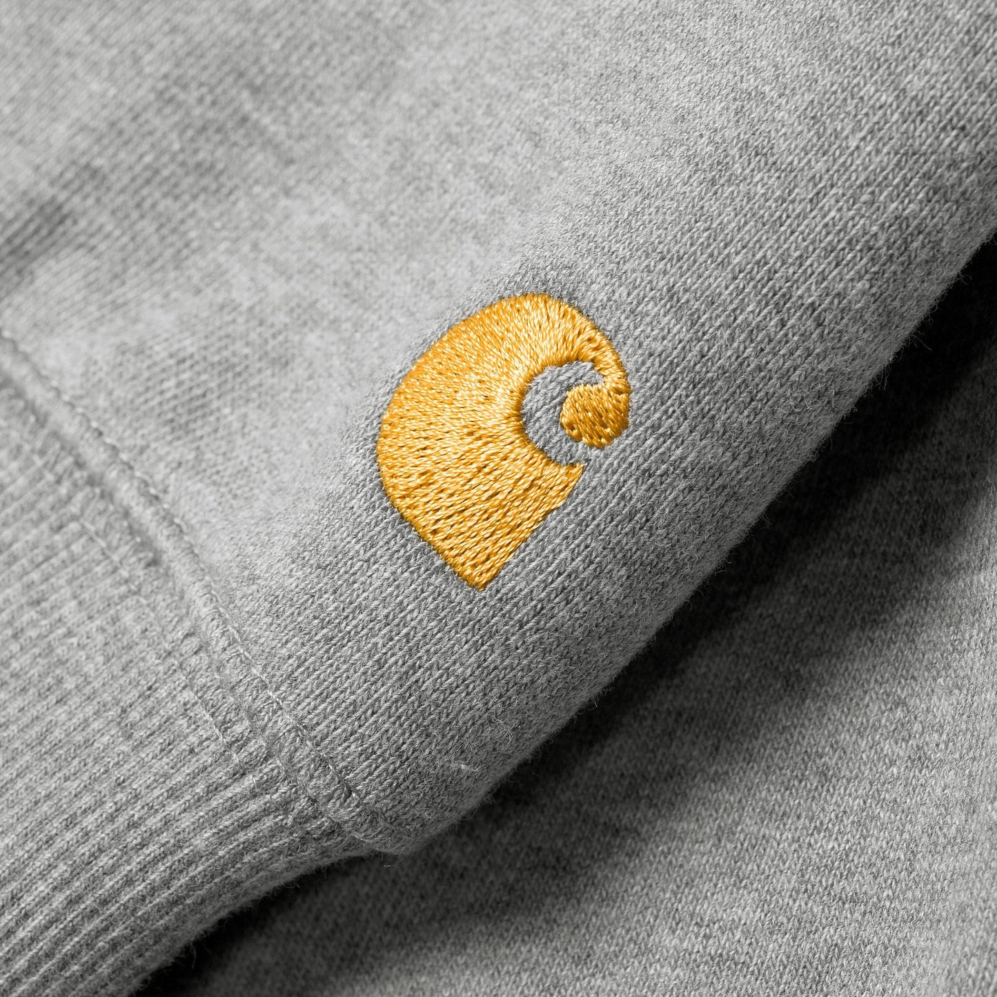 Pull Carhartt Wip HOODED CHASE SWEAT Grey Heather