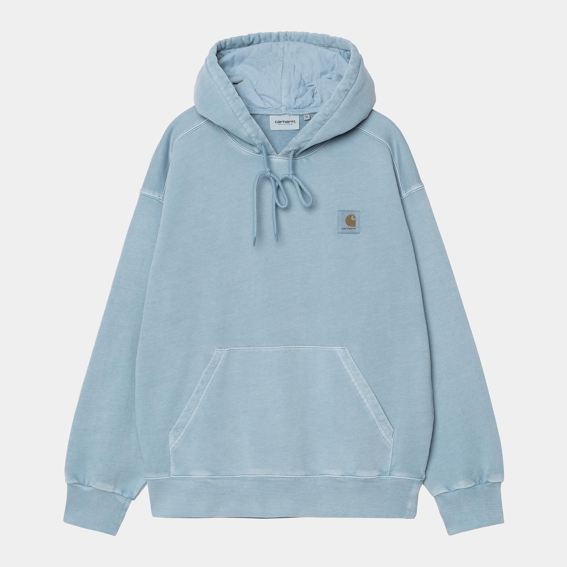 Pull Carhartt Wip HOODED NELSON SWEAT Clay Blue