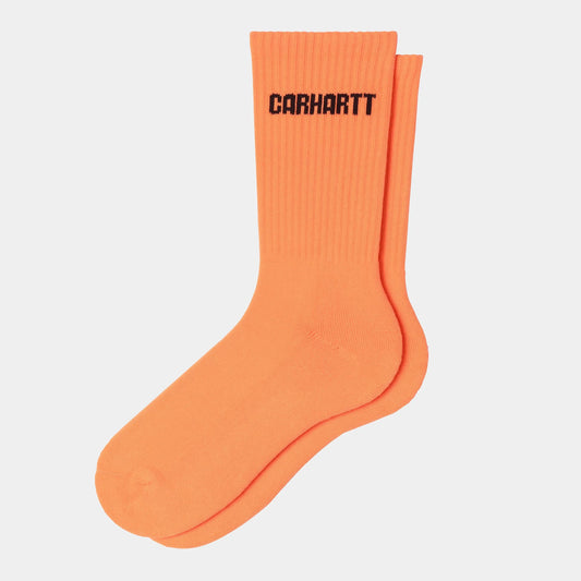Chausette Carhartt Wip INDUSTRY SOCKS Lumo Orange