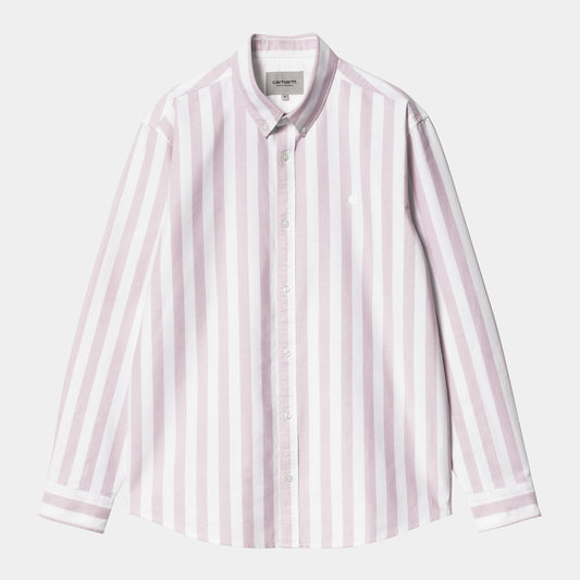 Chemise Carhartt Wip DILLION L/S SHIRT Hortensia