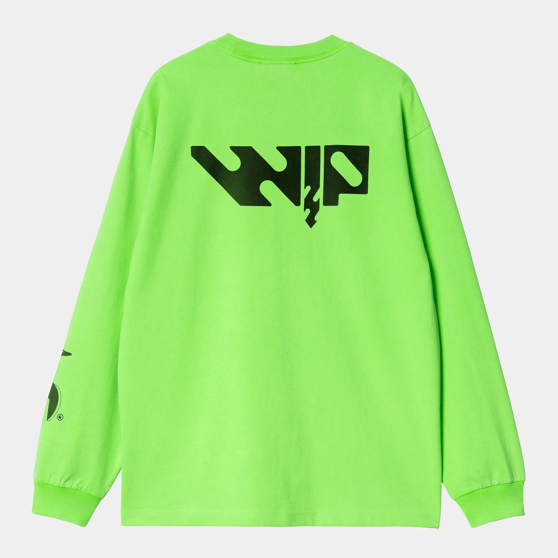 T Shirt Carhartt Wip INDUSTRY L/S TEE Lumo Green