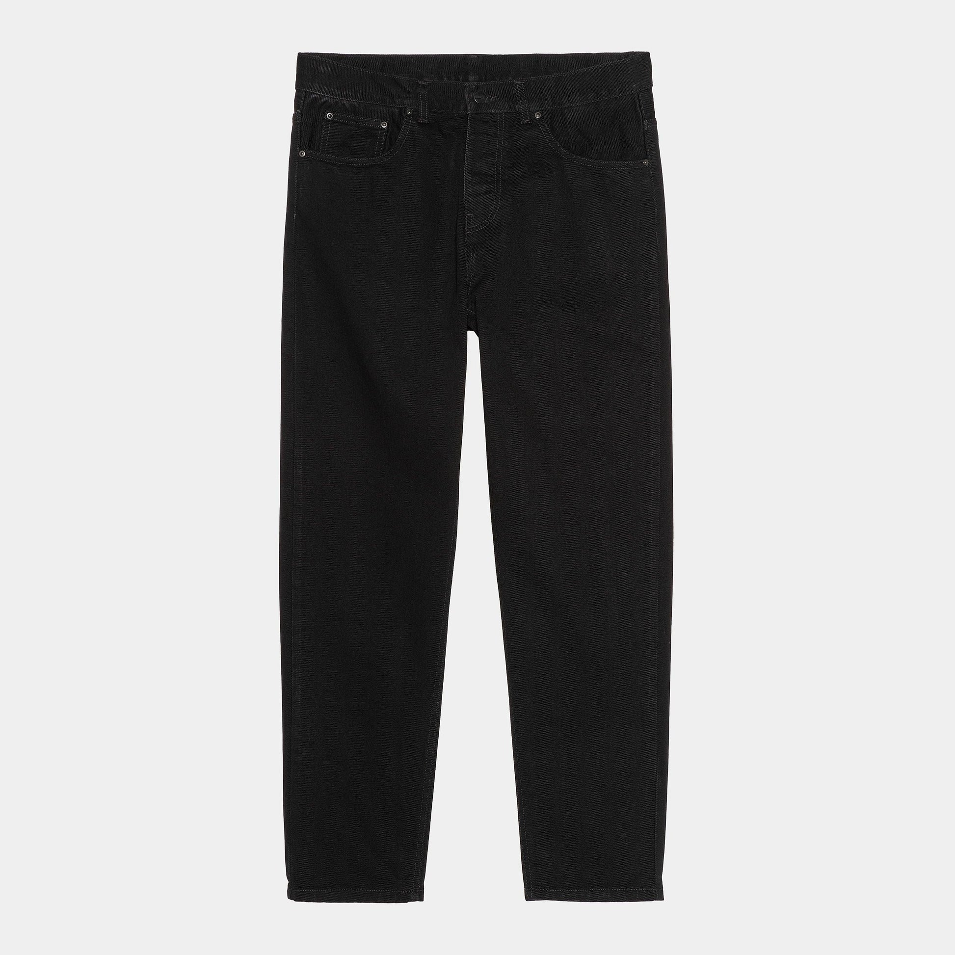 Jean Carhartt Wip NEWEL PANT Black One Wash
