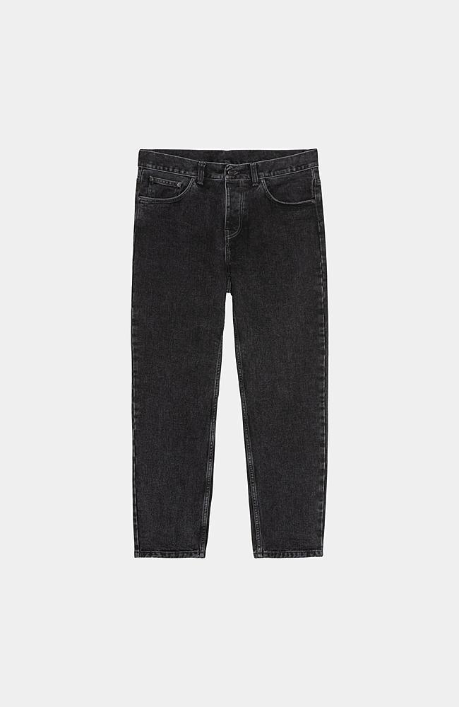 Jean Carhartt Wip NEWEL PANT Black Stone Washed