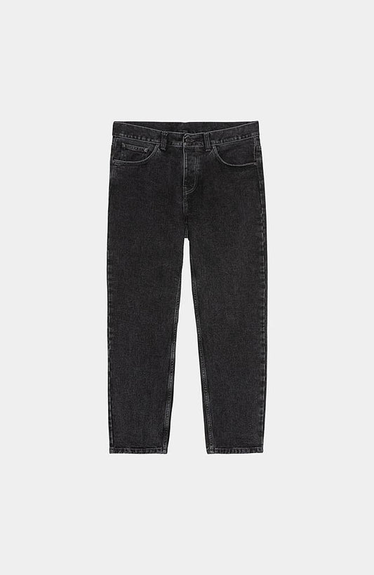 Jean Carhartt Wip NEWEL PANT Black Stone Washed