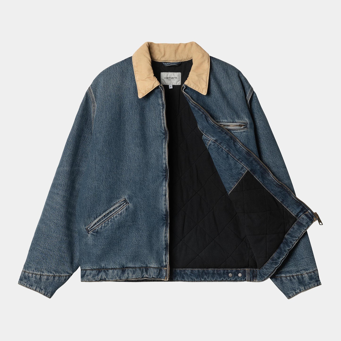 Veste Carhartt Wip OG DETROIT JACKET Blue Dusty H Brown