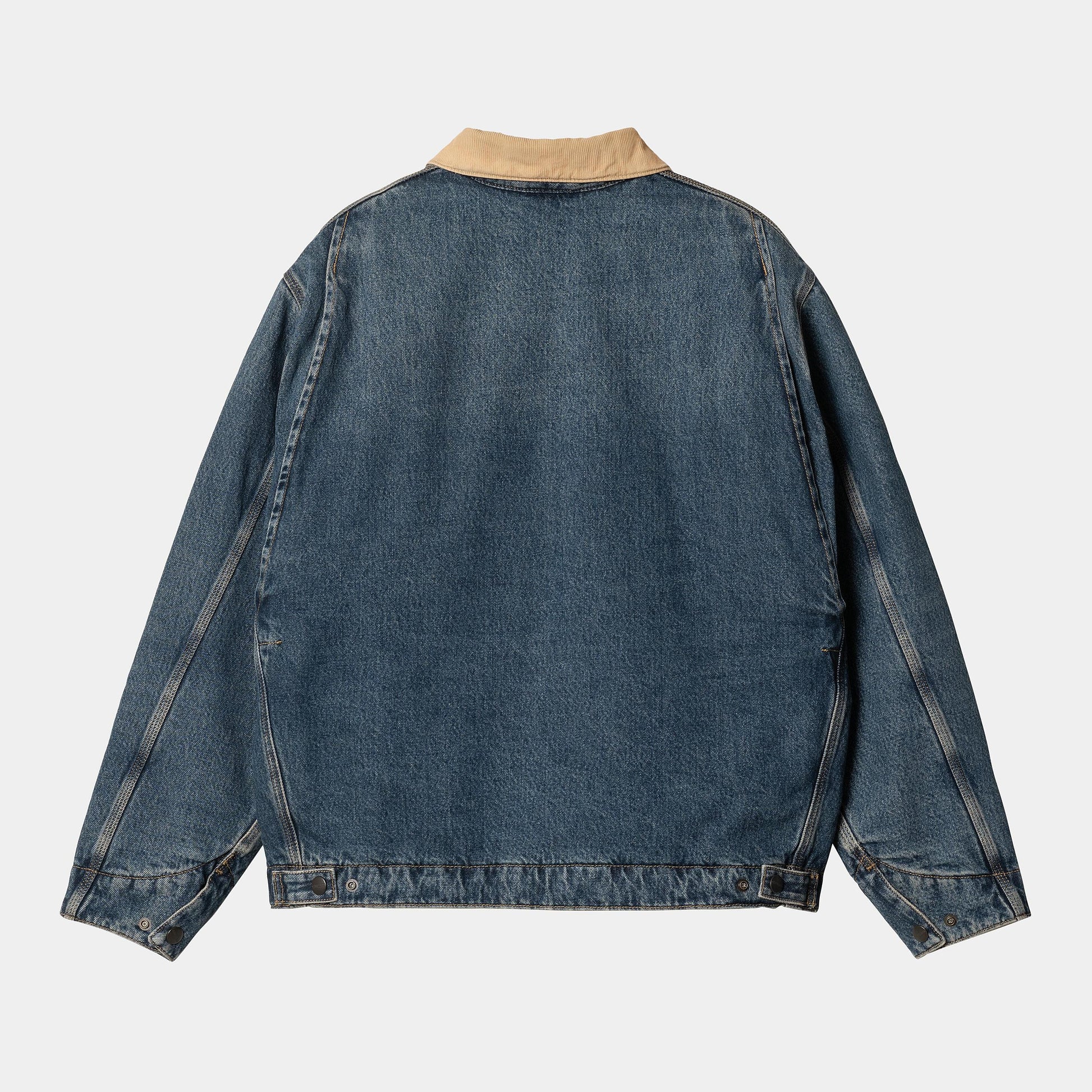 Veste Carhartt Wip OG DETROIT JACKET Blue Dusty H Brown