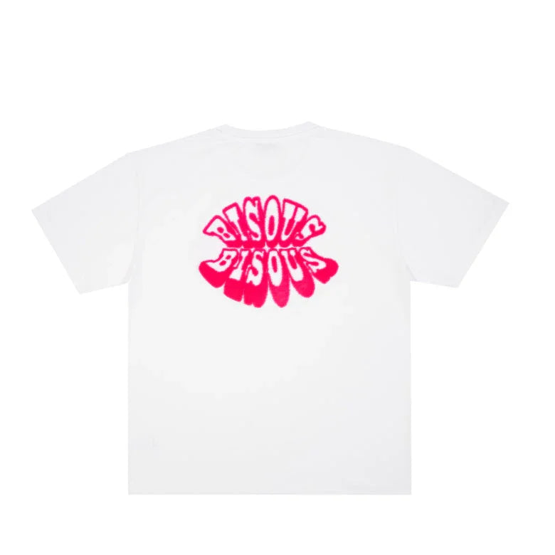 Lips Tee White