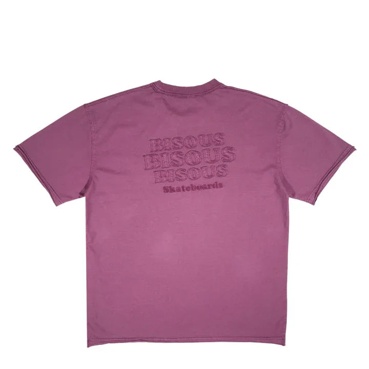 Reverse Grease Tee Eggplant