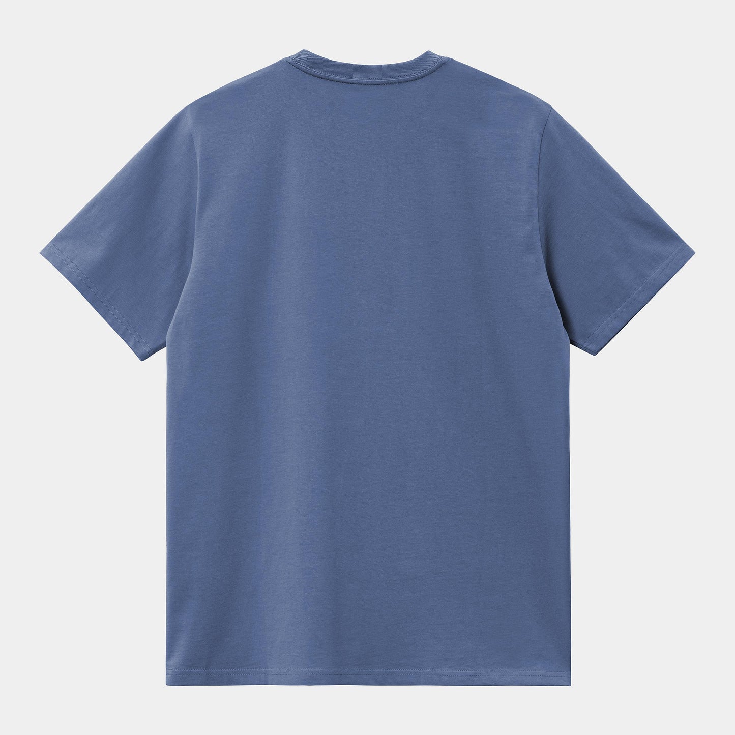 AMERICAN SCRIPT S/S TEE Blue Iris