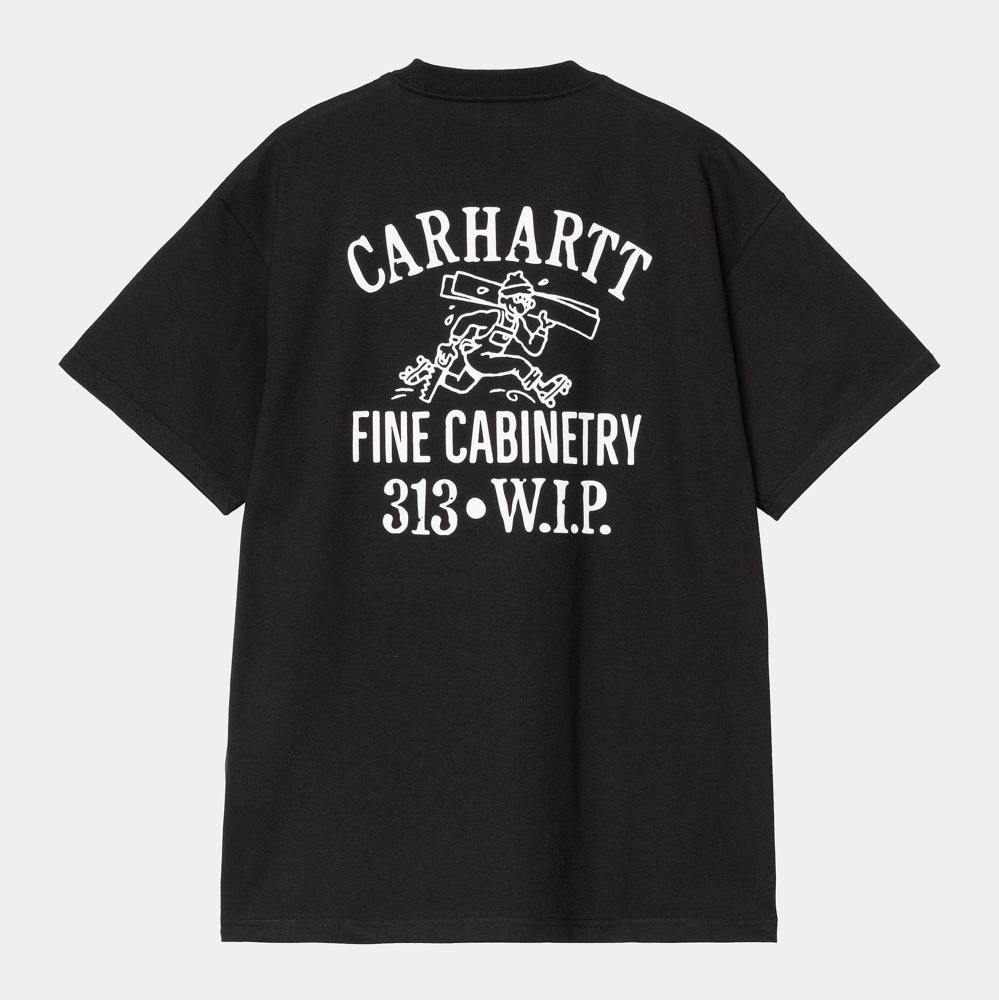 T Shirt Carhartt Wip CABINETRY S/S TEE Black