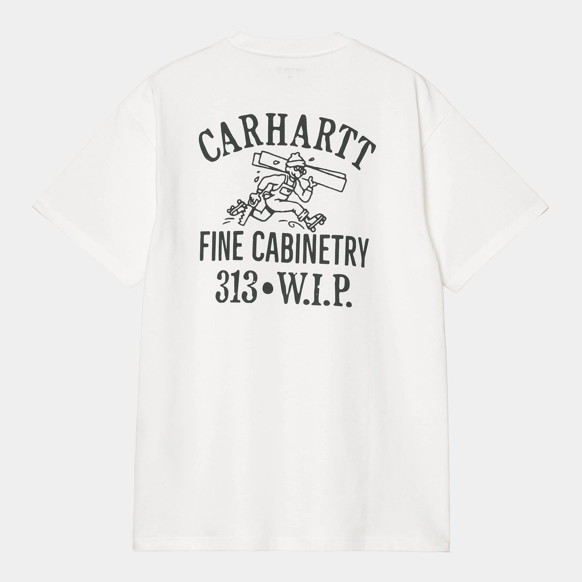 T Shirt Carhartt Wip CABINETRY S/S TEE White