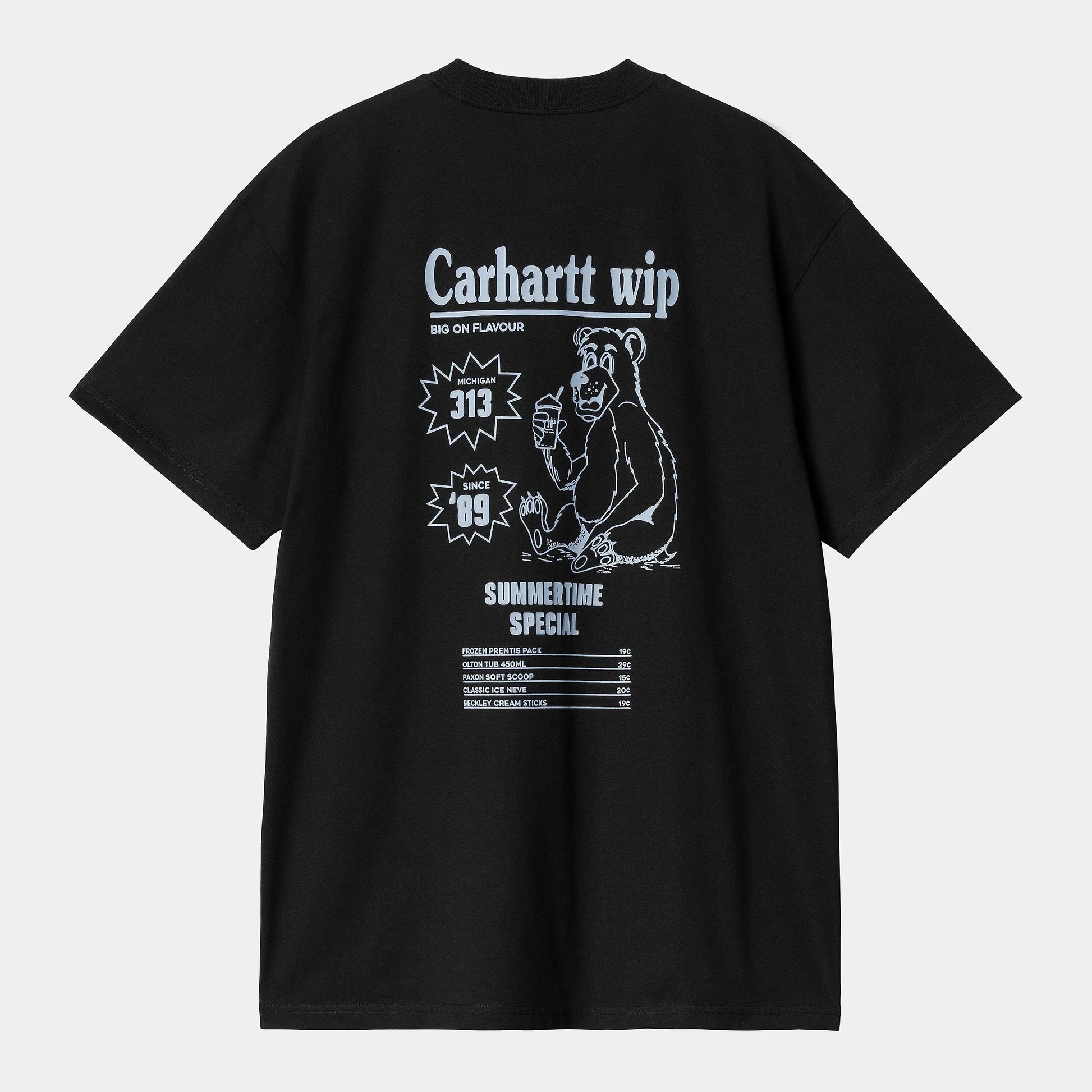 T Shirt Carhartt Wip CATALOGUE S/S TEE Black