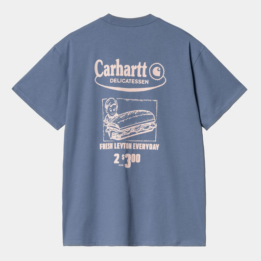 T Shirt Carhartt Wip CATALOGUE S/S TEE Blue Iris