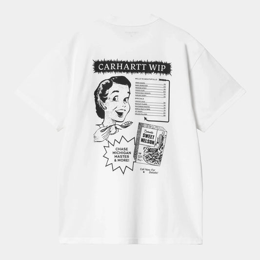 T Shirt Carhartt Wip CATALOGUE S/S TEE White