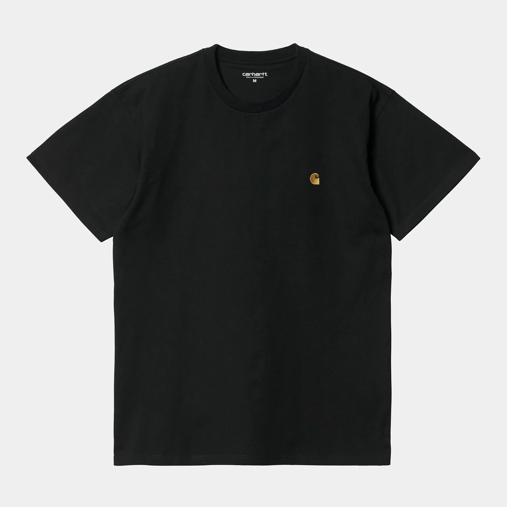 T Shirt Carhartt Wip CHASE S/S TEE Black Gold