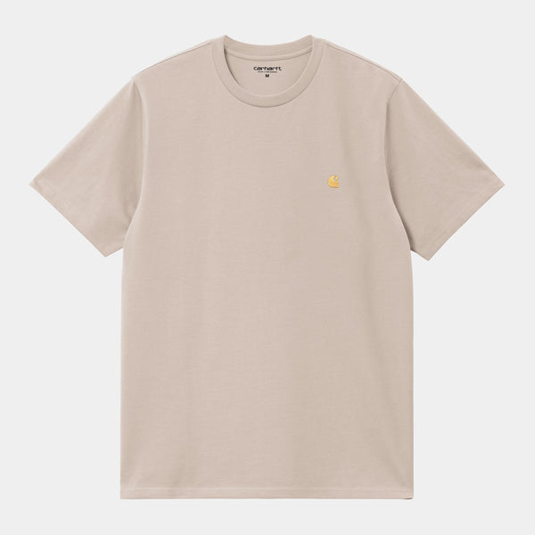T Shirt Carhartt Wip CHASE S/S TEE Dusky Beige — Carhartt wip