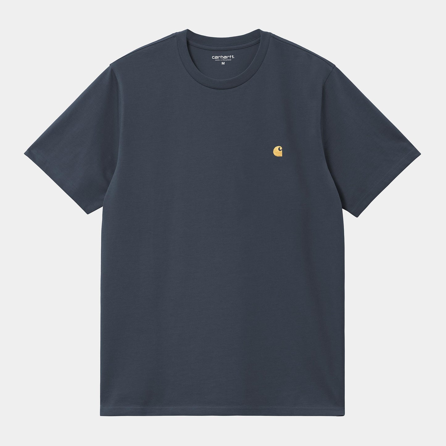 T Shirt Carhartt Wip CHASE S/S TEE Dusky Blue