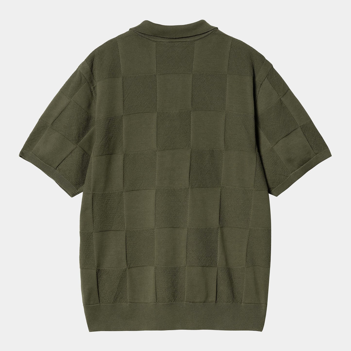 T Shirt Carhartt Wip CHECKER S/S POLO Dollar Green