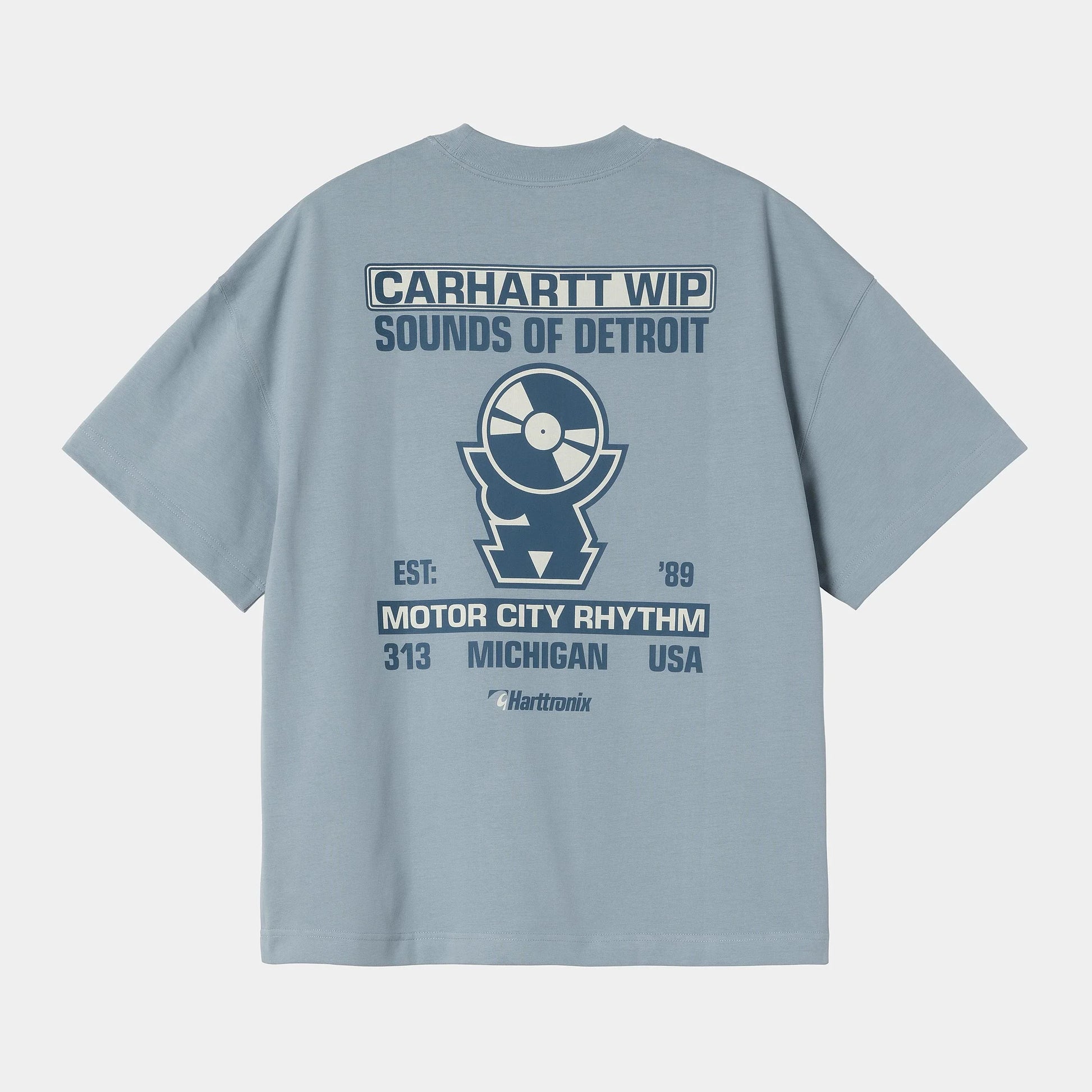 T Shirt Carhartt Wip HARTTRONIX S/S TEE Frosted Blue