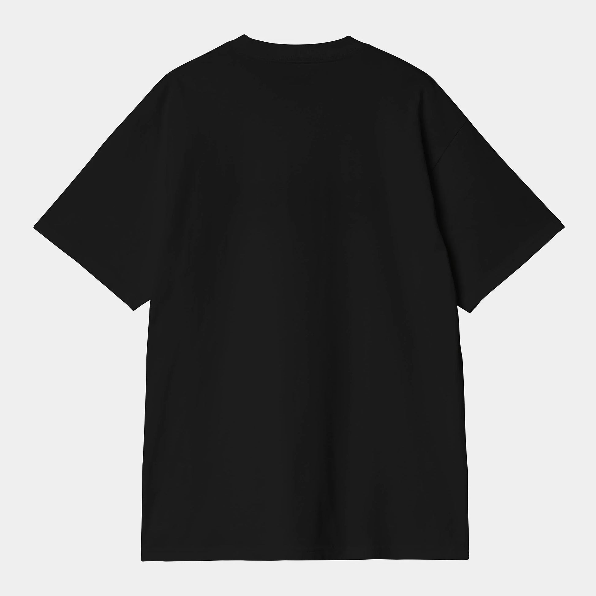 T Shirt Carhartt Wip LABEL SCRIPT S/S TEE Black