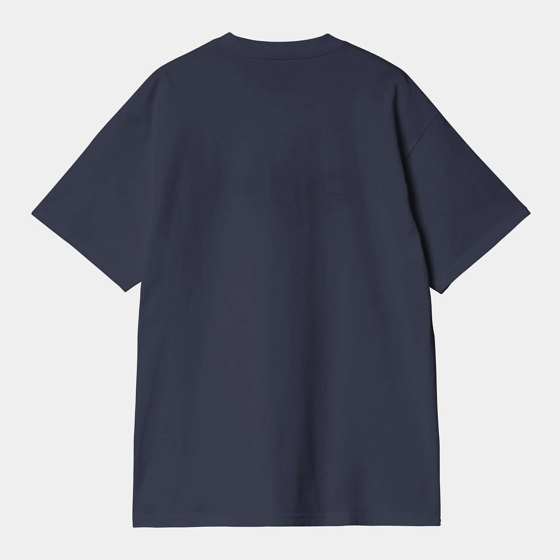 T Shirt Carhartt Wip LABEL SCRIPT S/S TEE Blue
