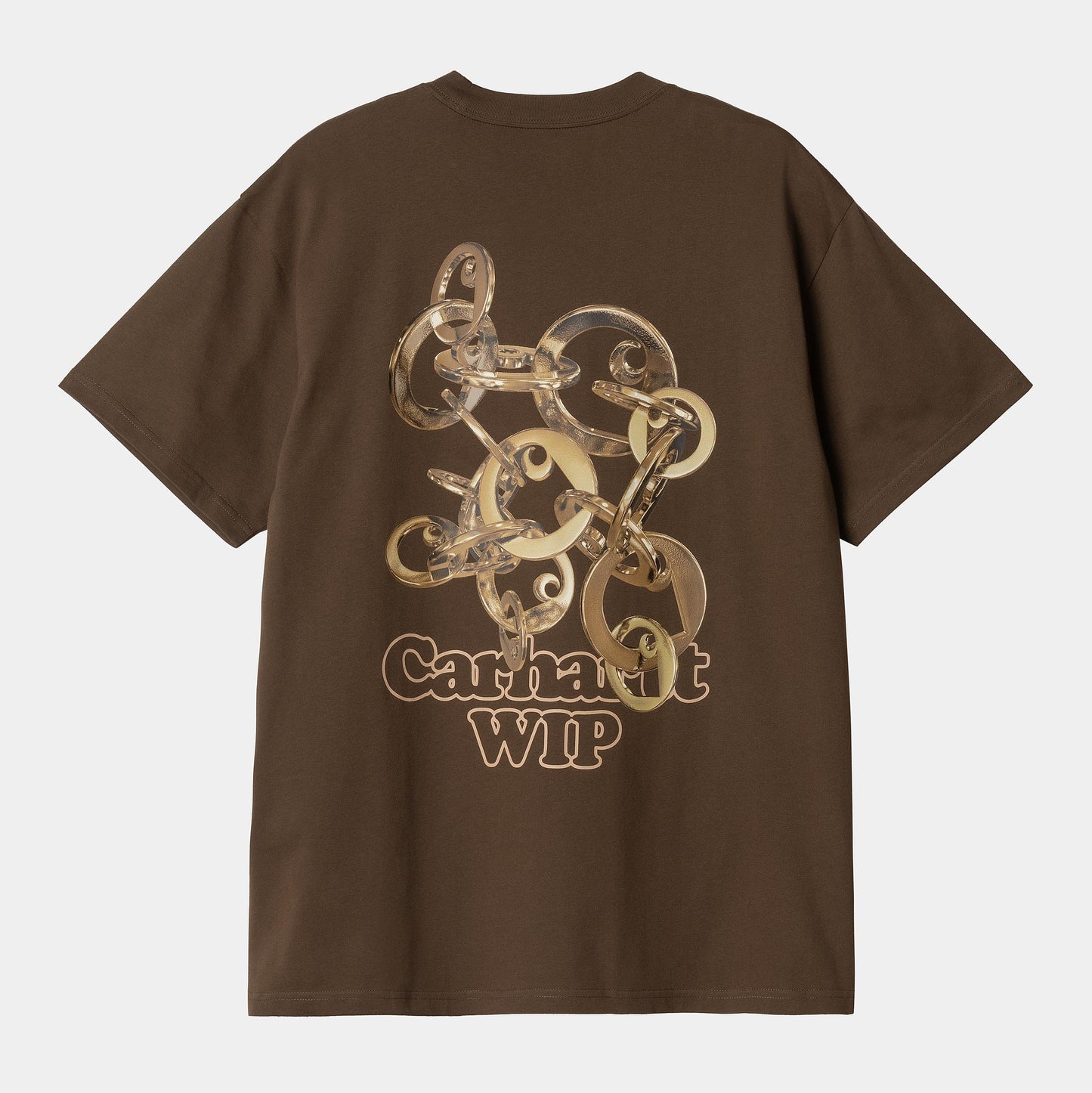 T Shirt Carhartt Wip LINKED CHARMS S/S TEE Liberica Gold