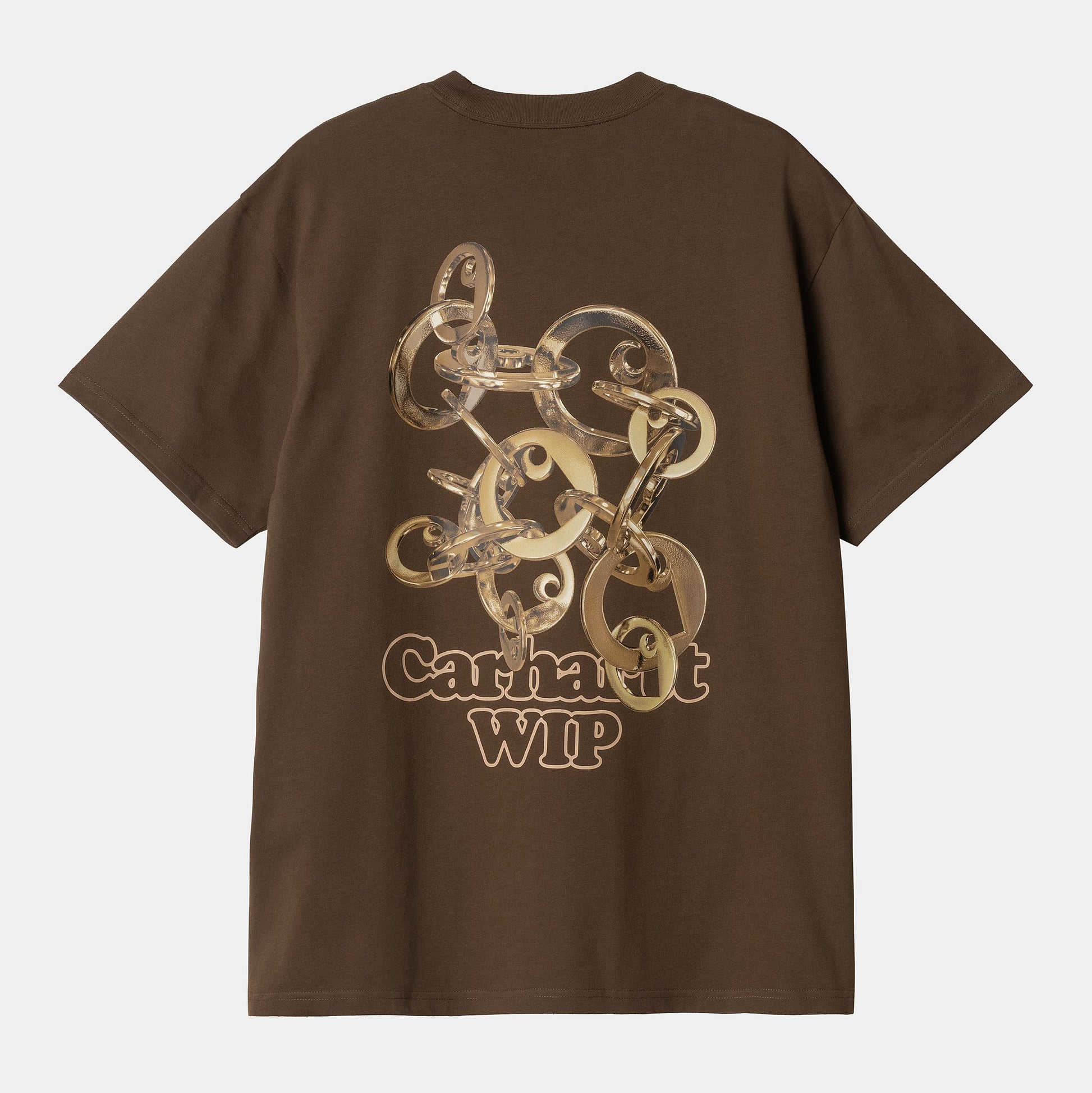 T Shirt Carhartt Wip LINKED CHARMS S/S TEE Liberica Gold