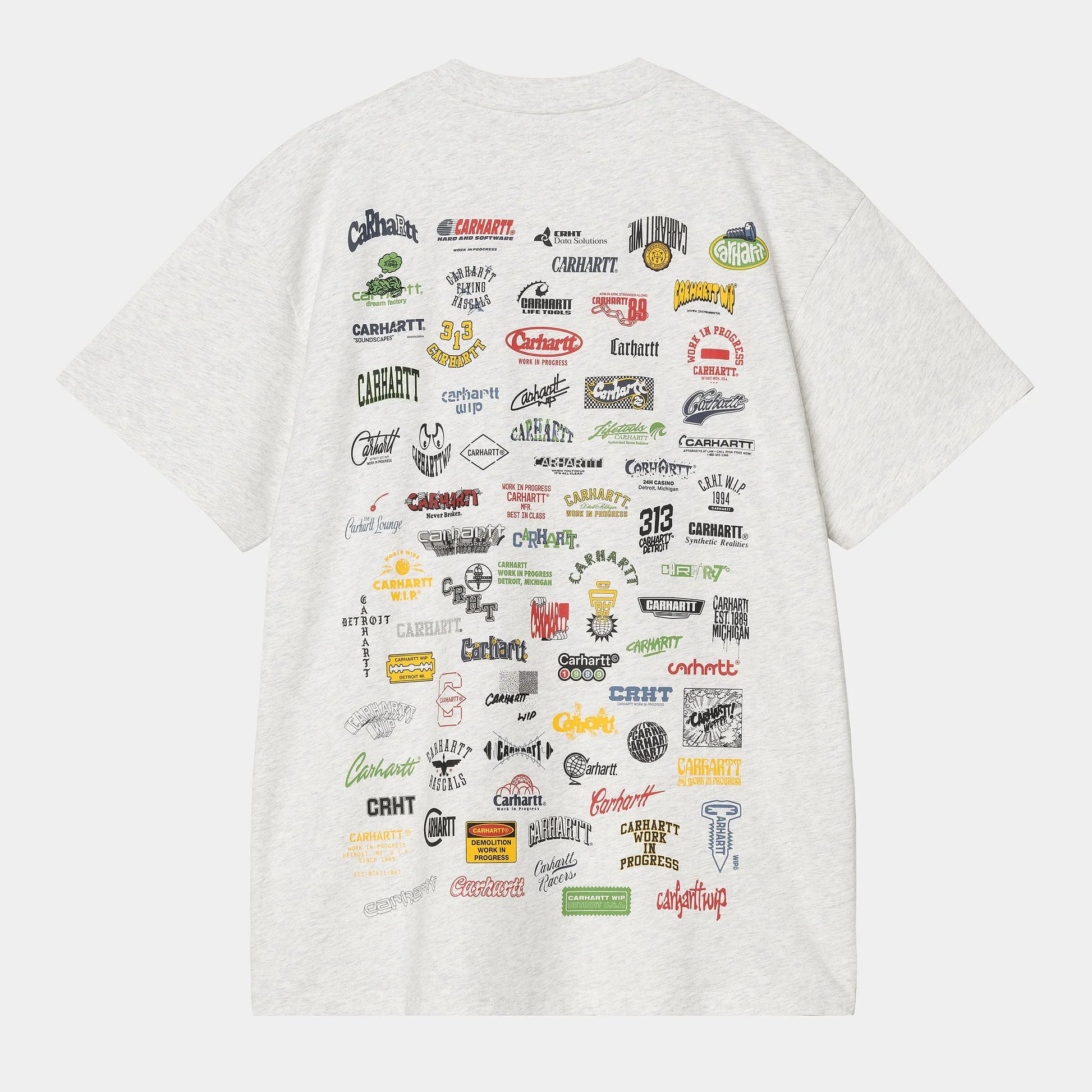 T Shirt Carhartt Wip LOGO S/S TEE Ash Grey