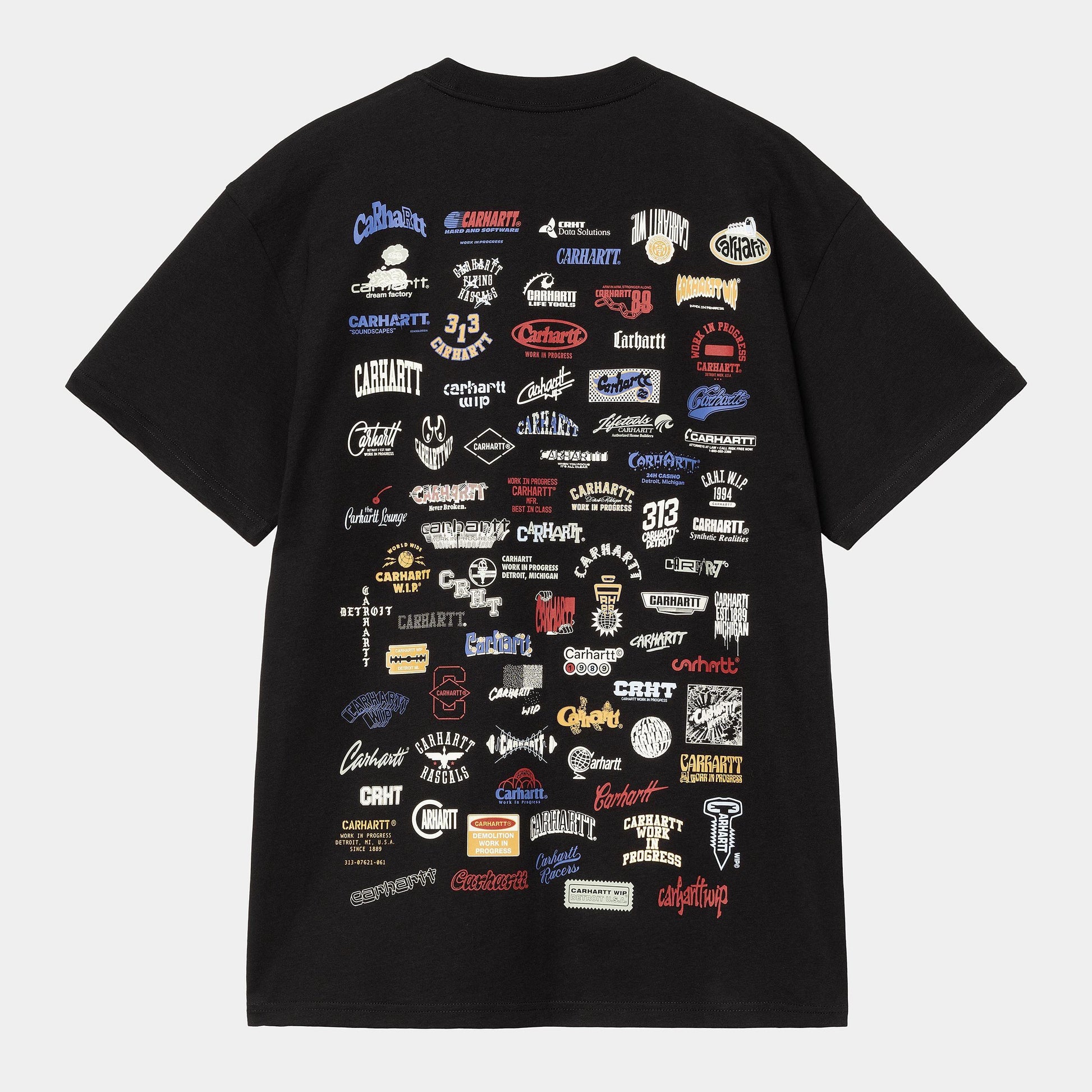 T Shirt Carhartt Wip LOGO S/S TEE Black