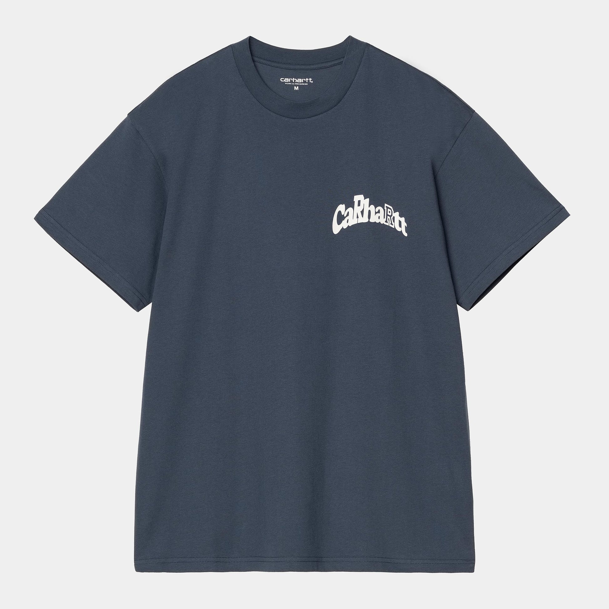 T Shirt Carhartt Wip LOGO S/S TEE Dusky Blue