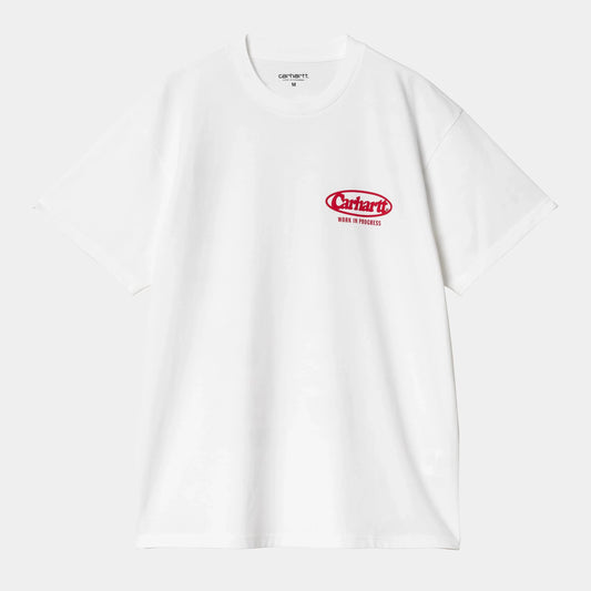 T Shirt Carhartt Wip LOGO S/S TEE White