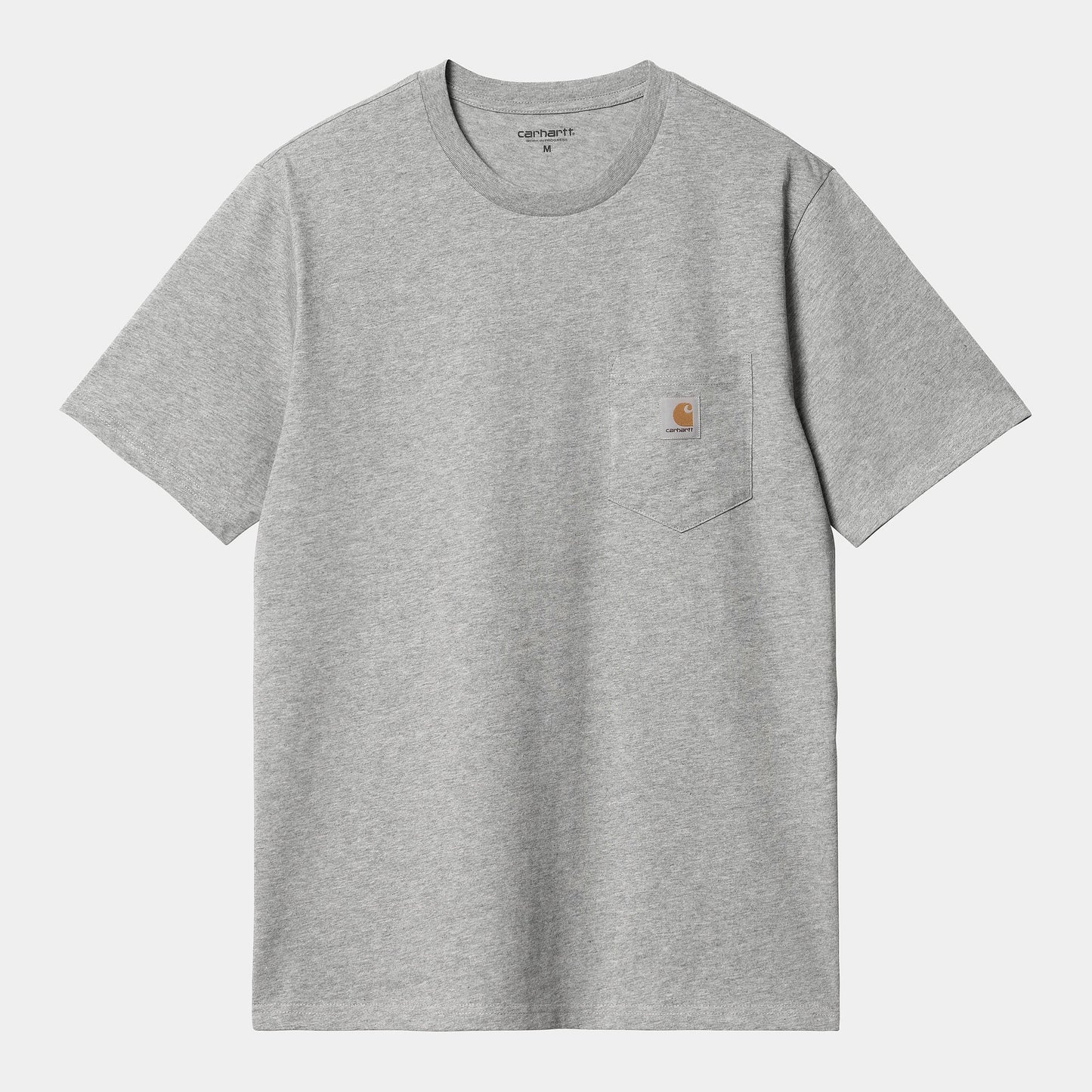 POCKET S/S TEE Grey Heather - Uptown 42