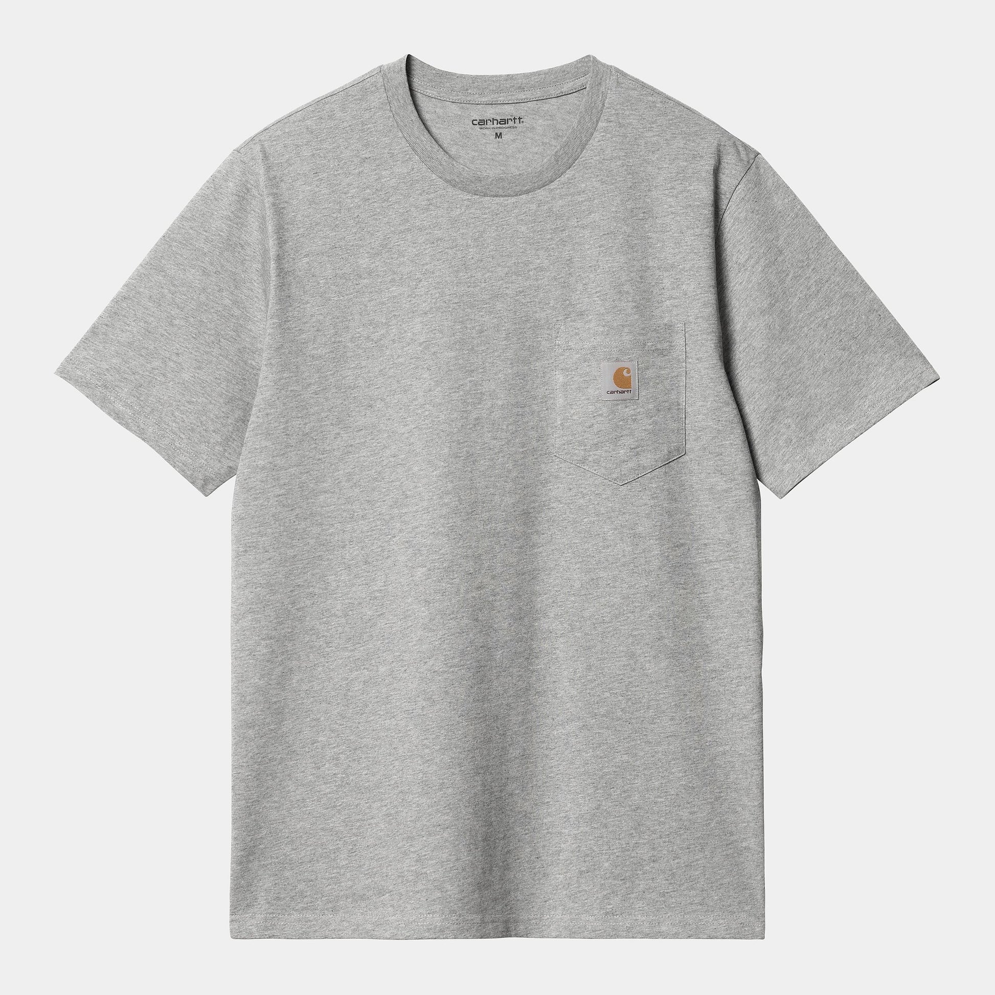 T Shirt Carhartt Wip POCKET S/S TEE Grey Heather