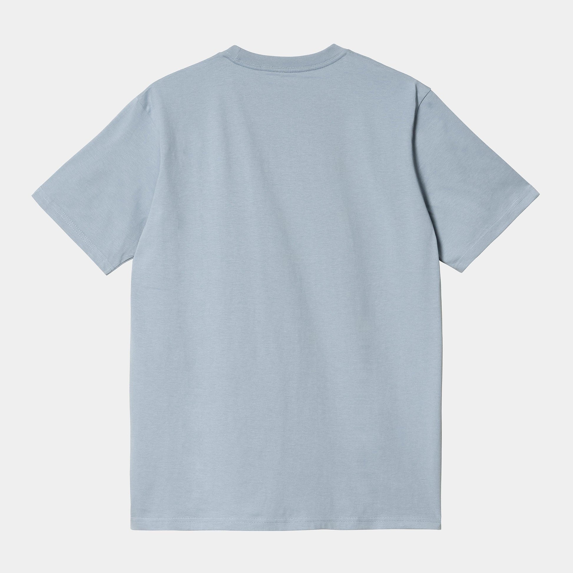T Shirt Carhartt Wip POCKET S/S TEE Misty Sky
