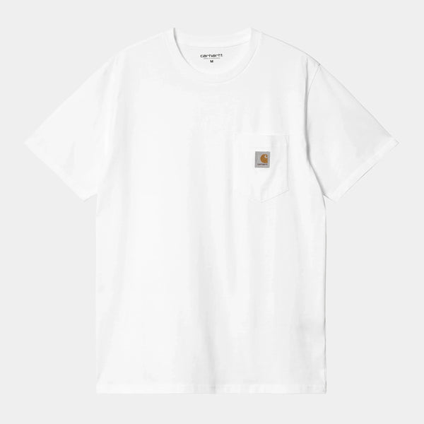 T Shirt Carhartt Wip POCKET S/S TEE White — Carhartt wip