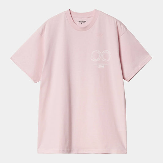T Shirt Carhartt Wip ROTATION S/S TEE Air Pink