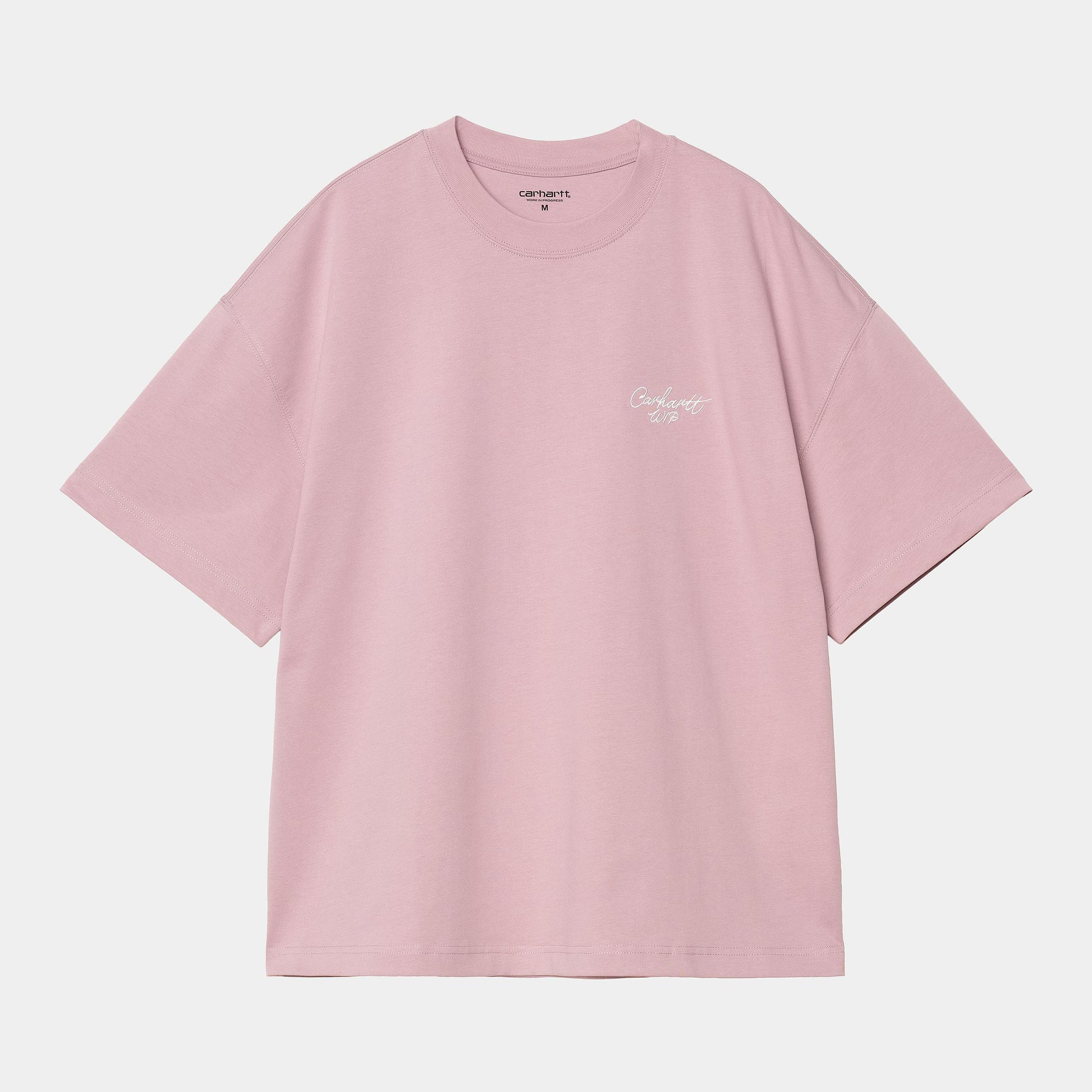 T Shirt Carhartt Wip SIGNATURE SCRIPT S/S TEE Hortensia