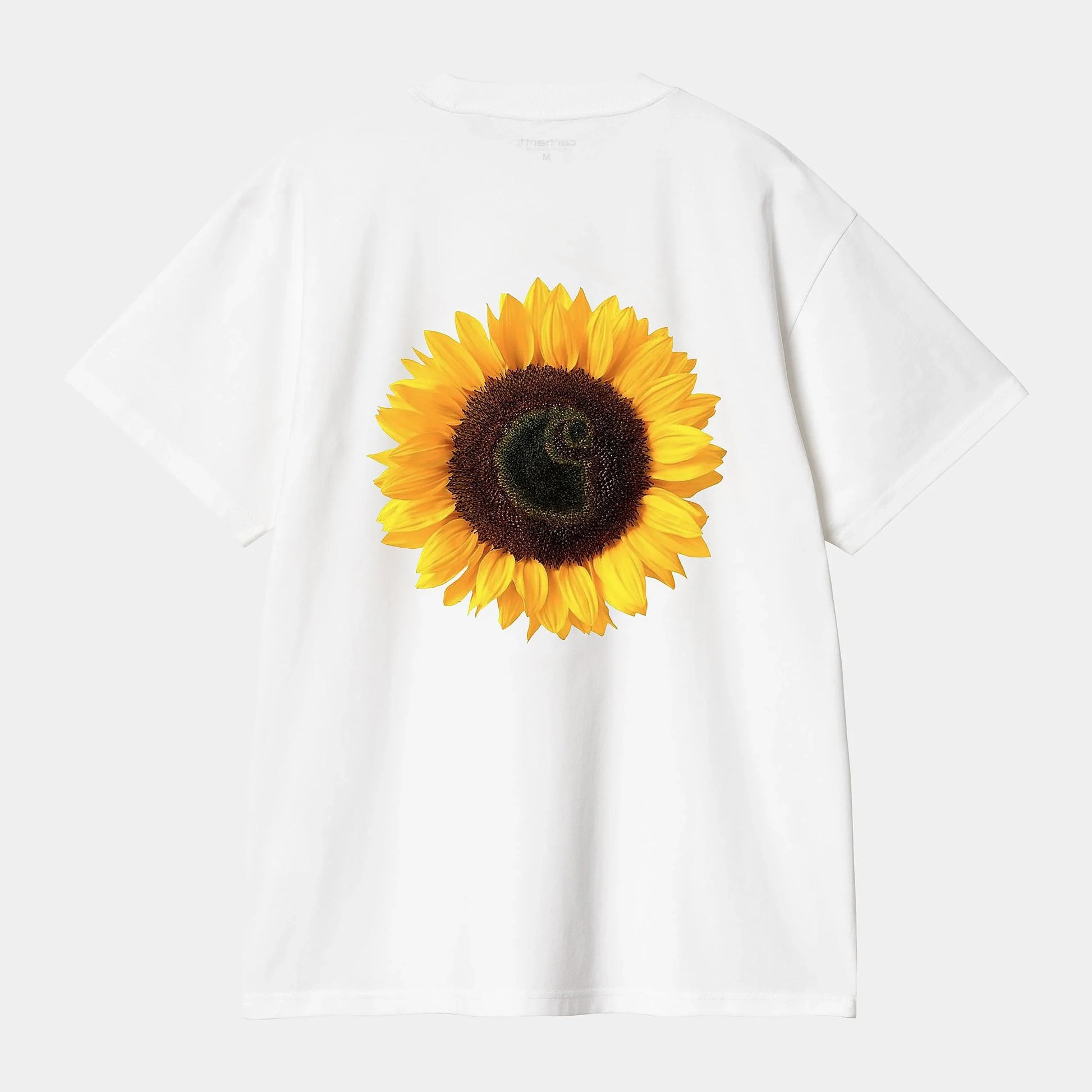 T Shirt Carhartt Wip SUNFLOWER S/S TEE White