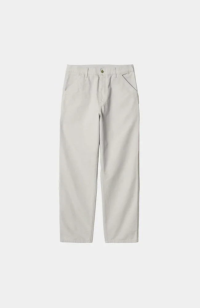 Jean Carhartt Wip SINGLE KNEE PANT BASALT Rinsed